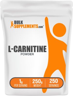L-Carnitina en polvo pura Bulksupplements