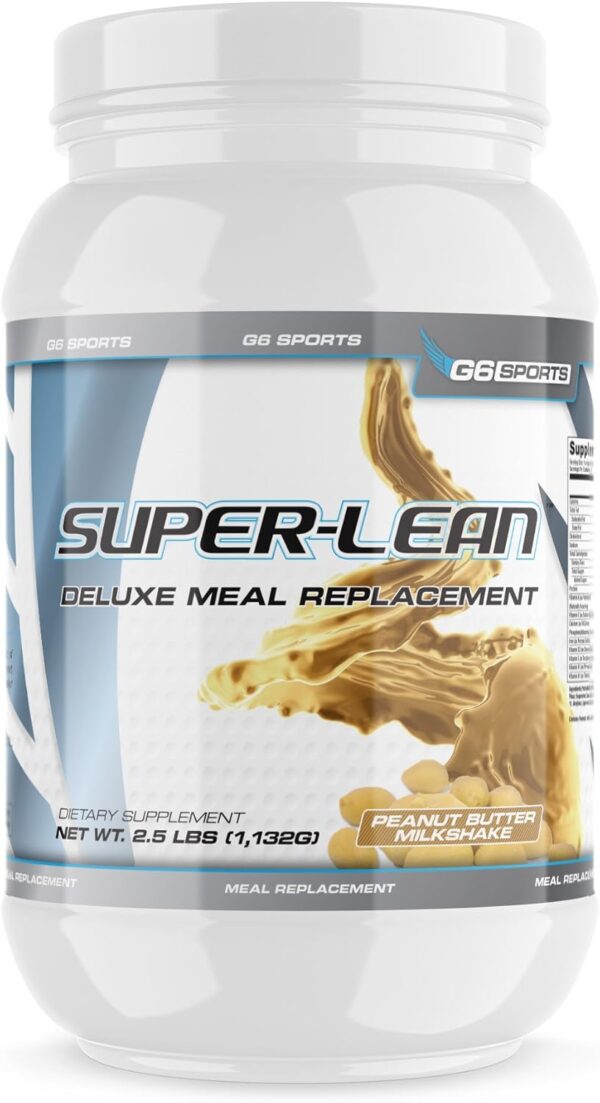 712BLP9RYuL._AC_SL1500_ G6 Sports Nutrition Super-Lean Deluxe - Reemplazo de comida