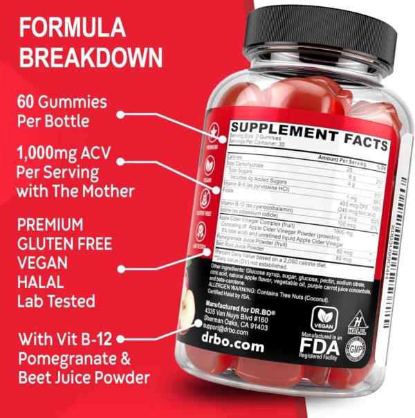 81k4ohbPElL._AC_SL1500_ ACV - Gomitas de vinagre de sidra de manzana