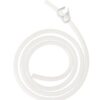 Tubo silicona grado médico para enema Purelife sin BPA ni látex