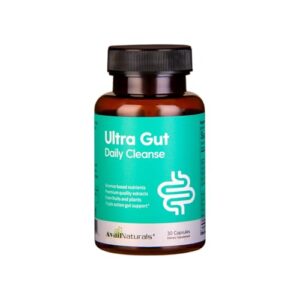 Frasco de AvailNaturals Ultra Gut Daily Cleanse 30 cápsulas