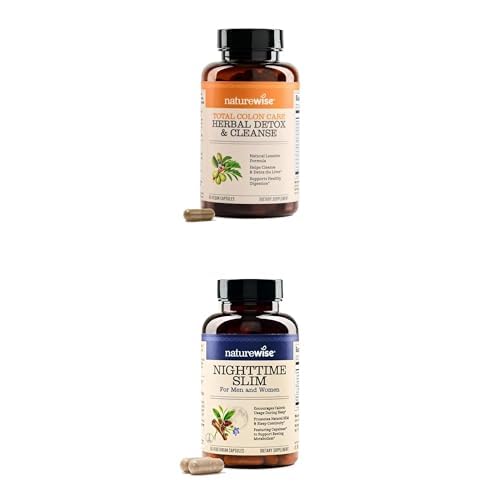 Paquete de limpieza herbal y suplemento nocturno NatureWise