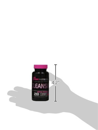 Etiqueta posterior Prime Nutrition Cleanse cápsulas