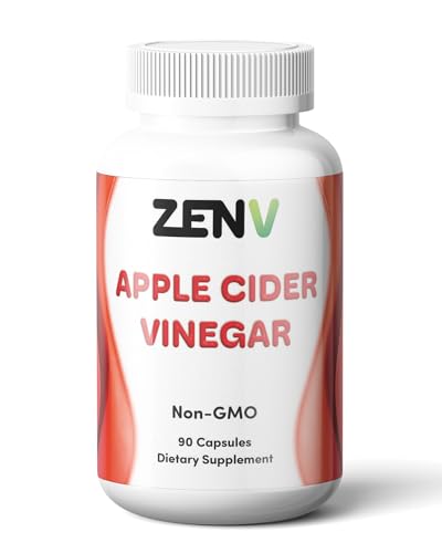 Frasco de gomitas ZENV vinagre sidra de manzana sabor natural