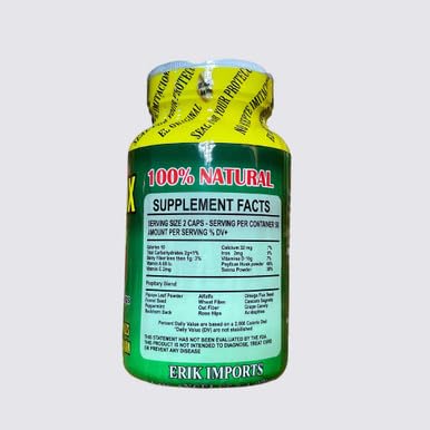 detalle cápsulas mega detox suplemento natural