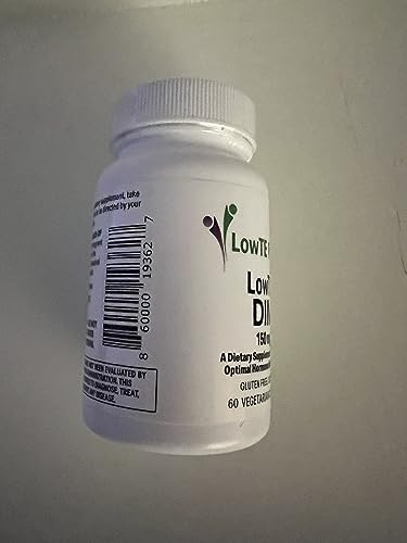 Presentación suplemento DIM 150 mg LowTE Florida para mujeres y hombres