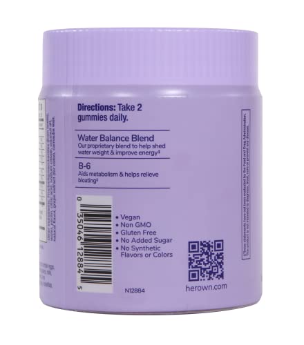 frontal del paquete gominolas her own para distensión y energía