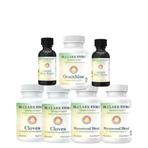 Dr Clark cápsulas para limpieza y mantenimiento antiparásito