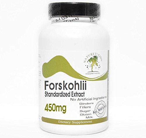 Extracto forskohlii cápsulas 450mg Naturetition suplemento natural