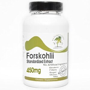 Extracto estandarizado Forskohlii 450mg 180 cápsulas PureControl Supplements