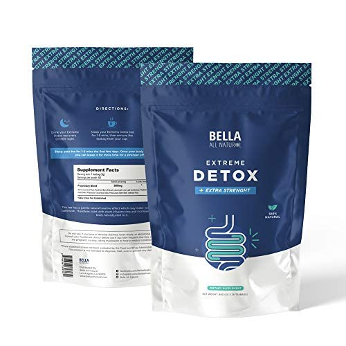 Hierbas naturales usadas en Té detox extremo Bella