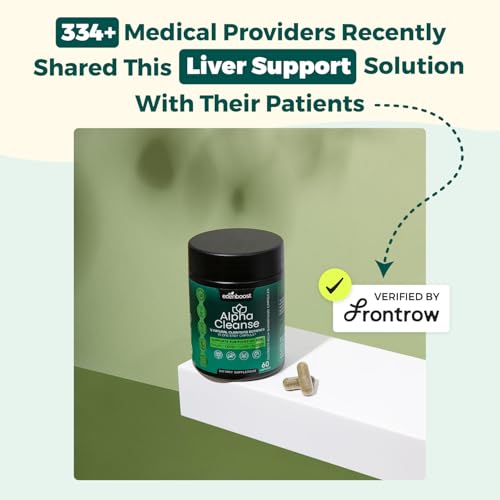 Envase EdenBoost AlphaCleanse con 60 cápsulas desintoxicantes