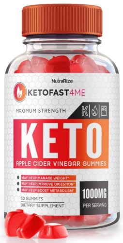 NutraRize KetoFast4ME gomas keto acv para pérdida de peso