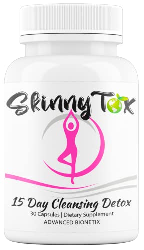 Skinnytox detox limpieza de colon con suplemento natural y probióticos