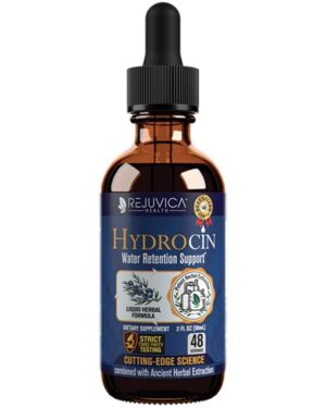 Hydrocin líquido suplemento diurético para retención de agua 2 oz