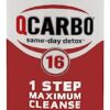 Herbal Clean QCarbo bebida detox sabor pitahaya 16 fl oz