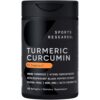 Suplemento cúrcuma curcumina 500 mg Sports Research