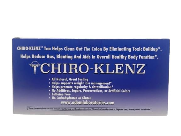 Ingredientes naturales del té detox Chiro-Klenz para colon