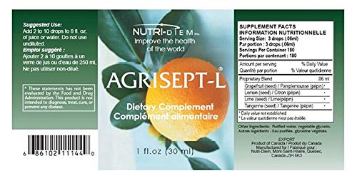 Empaque Agrisept L 5 botellas antioxidante pequeño