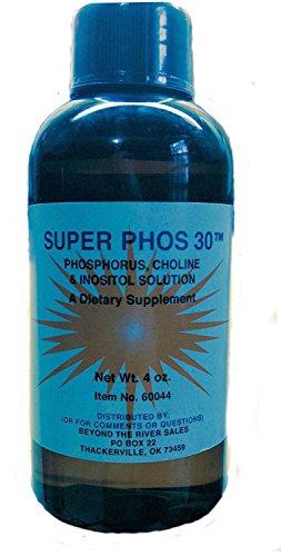 Dews Super Phos limpiador hígado y vesícula 4 oz botella
