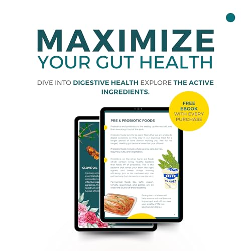 Tabletas veganas ParaProteX desintoxicación intestinal