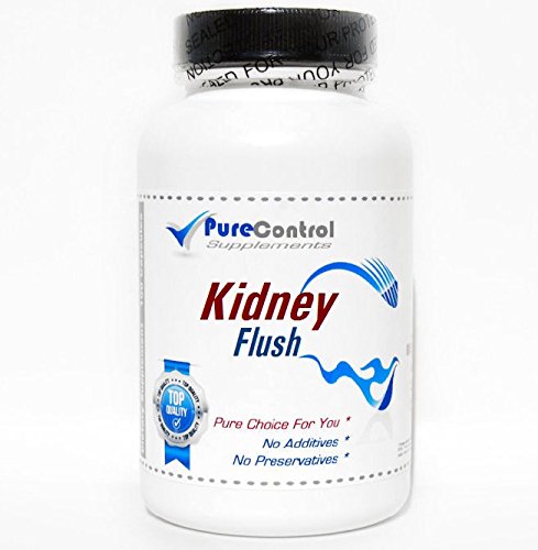 Kidney Flush PureControl suplemento puro 90 cápsulas para riñones