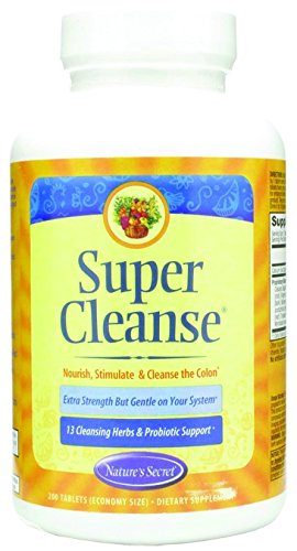 Nature's Secret Super limpia colon caja frontal