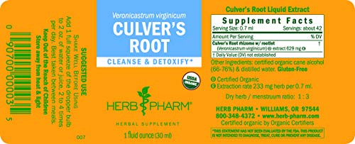 Herb Pharm extracto herbal vegano para limpieza y desintoxicación