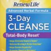 Frasco Renew Life Detox 3 Días limpieza corporal herbal