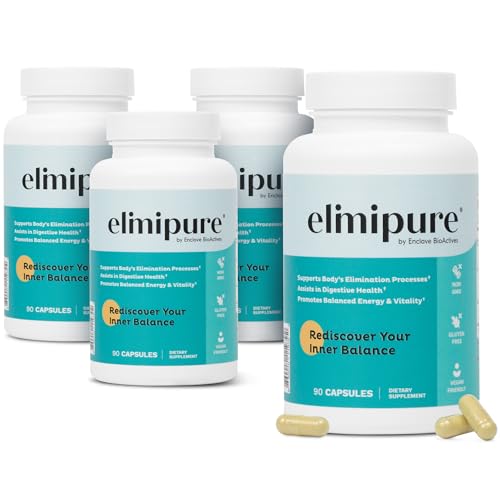 Paquete suplemento Elimipure detox limpieza intestinal 4 unidades