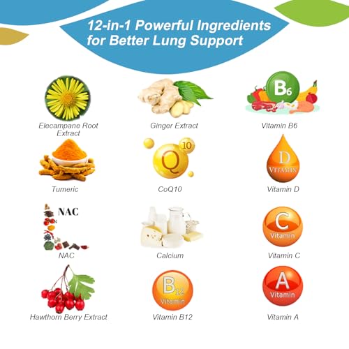 Detalle cápsulas NutraSeasons soporte inmunológico y pulmonar