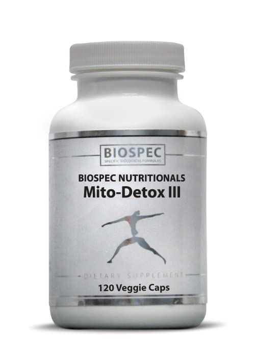 BIOSPEC NUTRITIONALS Mito-Detox III suplemento antioxidantes