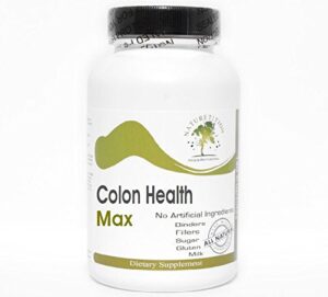 Colon Health Max suplemento laxante natural 180 cápsulas Naturetition