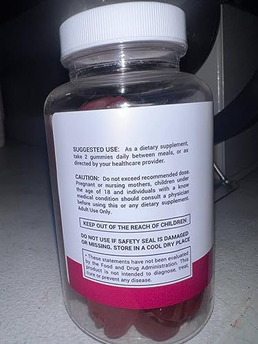 Frasco gomitas Keto Fresh ACV para salud digestiva y energía