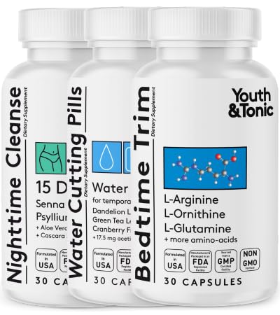 Youth & Tonic Sculpt Lean Cleanse pack detox 3 productos