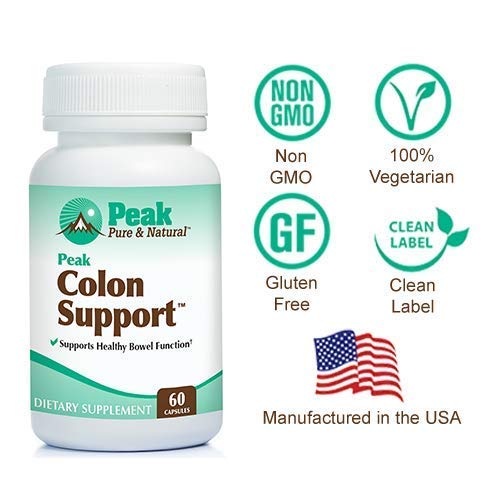 Cápsulas individuales Peak Colon Support para salud digestiva