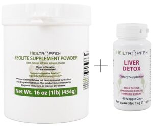 Bundle Heiltropfen Zeolita y cápsulas de desintoxicación