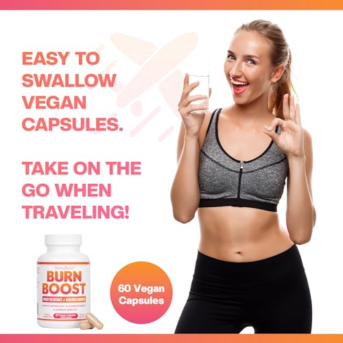 Cápsulas para energía y control de peso veganas Burn Boost
