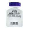 Etiqueta de ingredientes Digestive Enzymes