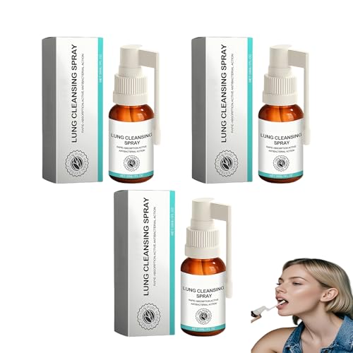 Frascos spray Breath Easy para limpieza pulmonar