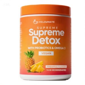 Polvo Supreme Detox sabor piña de YELOWMATE 1 unidad