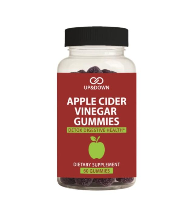 Gomitas Up&Down Vinagre Sidra Manzana, frente