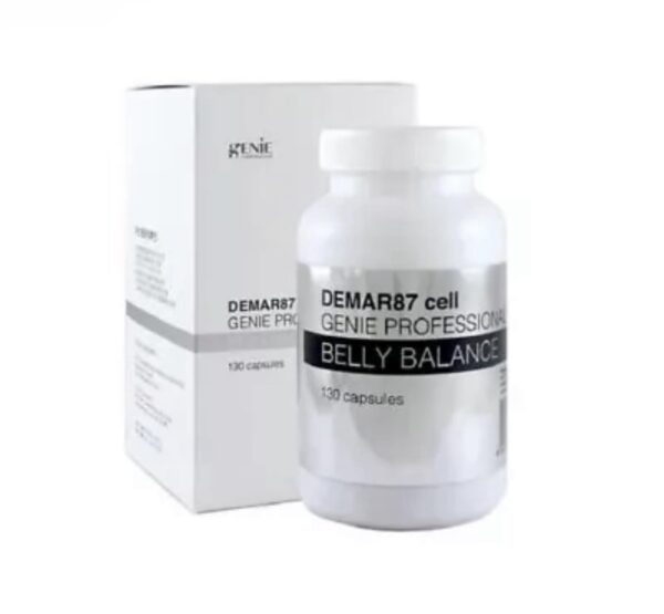 DEMAR87 Cell Genie suplemento equilibrio abdominal 130 cápsulas blancas