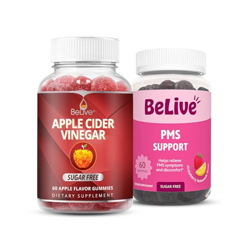 Paquete gomitas BeLive sin azúcar para hinchazón y apoyo hormonal