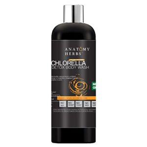 ANATOMY HERB gel de ducha detox con chlorella para piel