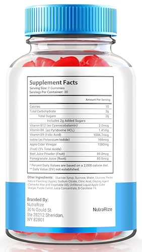 Gomas masticables KetoNature con vinagre de manzana natural