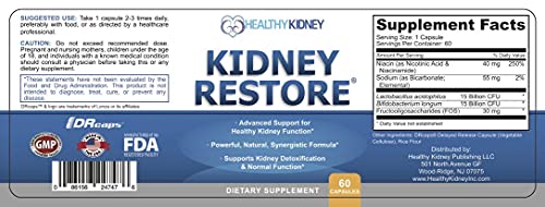 Detox y soporte renal con Kidney Restore cápsulas Detox y soporte renal con Kidney Restore cápsulas