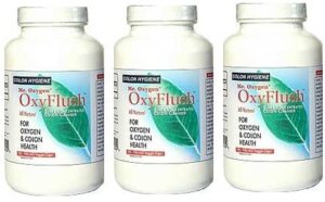 OxyFlush limpiador de colon paquete de 3 botellas