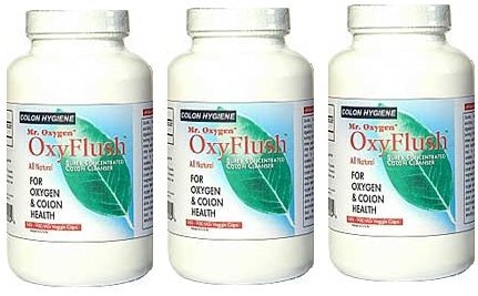 OxyFlush limpiador de colon paquete de 3 botellas