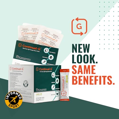 CONTINUAL G Glyteine suplemento celular glutatión 30 porciones